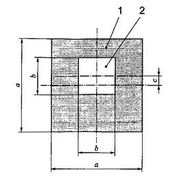 a) Ví dụ của mặt vận hành vuông