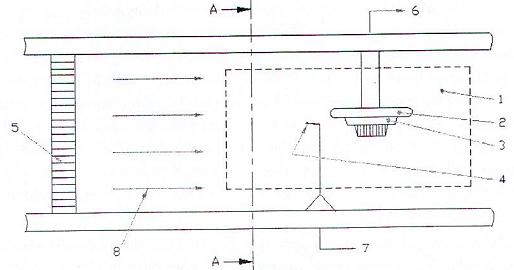 Hình J.1 - Ví dụ về đoạn làm việc của ống dẫn nhiệt
