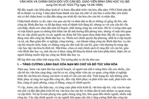 Chỉ thị 114-TTg tăng cường lãnh đạo công tác xóa nạn mù chữ bổ túc văn hóa chính sách cán bộ giáo viên bình dân học vụ