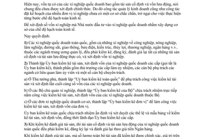 Quyết định141-TTg  kiểm kê tài sản, xét định vốn xí nghiệp quốc doanh