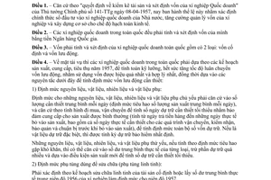 Thể lệ 02-UB/TL xét định vốn xí nghiệp quốc doanh