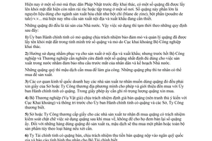 Thông tư 337-TTg quản lý sử dụng quặng