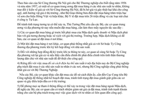 Thông tư 364-TTg đặt mua hàng nhà sản xuất tư nhân