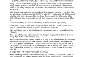 Thông tư 170-BYT hướng dẫn Quyết định 155-BYT tạm thời đình chỉ sản xuất thuốc tây tư nhân xử lý thuốc tồn kho
