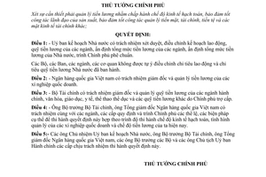 Quyết định 148-TTg  quản lý quỹ tiền lương