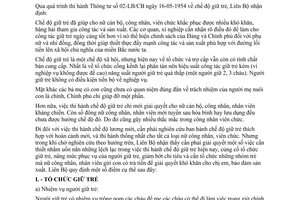 Thông tư 49-TTLB bổ sung chế độ giữ trẻ