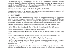 Thông tư 85-TC/HCP hướng dẫn thanh toán truy lĩnh trả lương mới