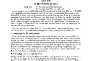 Thông tư 17-TT-CT/XH chế độ đau ốm cán bộ đồng bào miền Nam an dưỡng phân tán