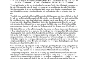 Thông tư 346-TTg/TT tăng cường công tác bảo vệ cơ quan bệnh viện trường học