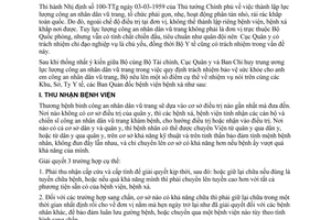 Thông tư 19-BYT/TT chế độ điều trị công an nhân dân vũ trang