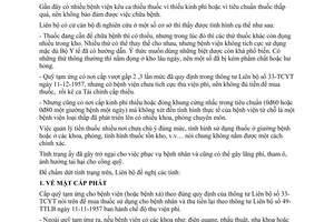 Thông tư 27-TT/LB quản lý tiền thuốc bệnh viện