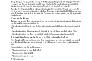 Thông tư 404-TTg bổ sung trợ cấp thù lao cán bộ xã