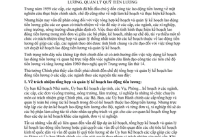 Chỉ thị 440-TTg chỉnh đốn chế độ tổng hợp quản lý kế hoạch lao động tiền lương quỹ tiền lương