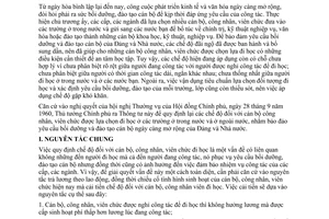 Thông tư 287-TTg chế độ cán bộ công nhân viên chức đi học