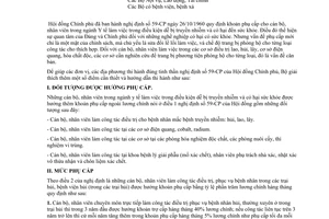 Thông tư 23-BYT/TT phụ cấp cán bộ nhân viên y tế làm việc điều kiện dễ bị truyền nhiễm có hại sức khỏe