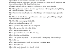 Công ước quốc tế bảo hộ người biểu diễn nhà sản xuất bản ghi âm tổ chức phát sóng