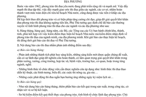 Thông tư 36-TTg báo cáo thi đua Bộ, ngành địa phương