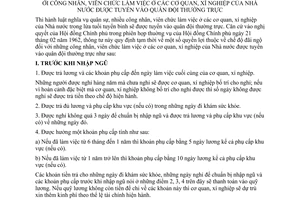 Thông tư 50-TTg quy định tạm thời quyền lợi chế độ đãi ngộ công nhân viên chức làm việc cơ quan xí nghiệp Nhà nước tuyển vào quân đội thường trực