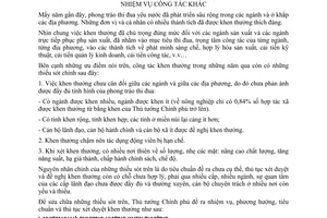 Thông tư 06-TTg khen thưởng thành tích kế hoạch Nhà nước nhiệm vụ công tác khác