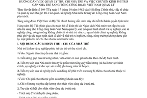 Thông tư liên bộ 01-TC-TVHC quản lý thu chi nhà trẻ chuyển kinh phí trợ cấp nhà trẻ sang Tổng công đoàn Việt Nam quản lý