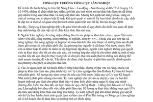 Thông tư 22-LN cấp giấy phép khai thác lâm sản