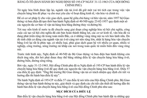 Thông tư 08-TT hướng dẫn điều lệ vận chuyển hàng hóa bằng ô-tô hướng dẫn nghị định 195-CP