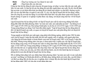 Chỉ thị 162-BCNNh-CBLĐ lập kế hoạch bảo hộ lao động năm 1965