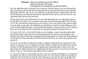 Thông tư 345-TVT-KT phân phối sử dụng phế liệu thép lá tráng thiếc