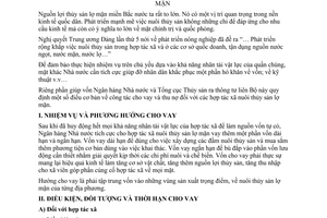 Thông tư liên bộ 09-TT-TĐ-NLND cho vay hợp tác xã nuôi thủy sản nước lợ nước mặn