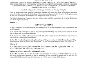 Thông tư liên bộ 104-LB/QP đãi ngộ quân nhân ốm đau bị thương mất sức lao động về hưu hoặc chết nữ quân nhân có thai hướng dẫn Nghị định 161-CP