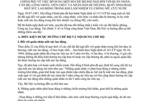 Thông tư 01-NV bổ sung chế độ đãi ngộ quân nhân cán bộ công nhân viên chức nhân dân chống Mỹ, cứu nước hướng dẫn Nghị định 111B-CP