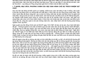 Thông tư liên bộ 128-TT/LB hướng dẫn thi hành chế độ trách nhiệm vật chất công nhân, viên chức  tài sản Nhà nước