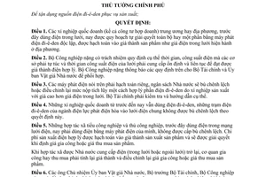 Quyết định 90-TTg/TN sử dụng nguồn điện đi-ê-den phục vụ sản xuất