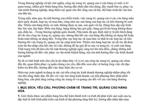 Chỉ thị 02-NT tăng cường công tác trang trí, quảng cáo thương nghiệp