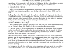 Thông tư liên bộ 14-TT/LB cấp phát phiếu thịt cung cấp thực phẩm cán bộ công nhân viên nông trường quốc doanh