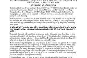 Thông tư 18-NT hướng dẫn chế độ trách nhiệm vật chất công nhân, viên chức tài sản Nhà nước
