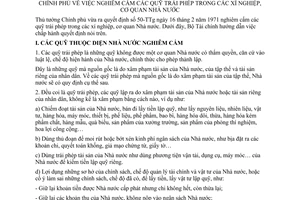 Thông tư 09-TC/VP nghiêm cấm quỹ trái phép xí nghiệp, cơ quan Nhà nước hướng dẫn Quyết định 50-TTg