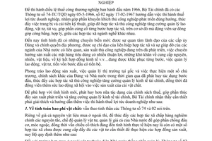 Thông tư 8-TC/TQD hướng dẫn thi hành thuế lợi tức doanh nghiệp