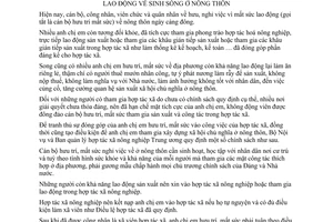 Thông tư liên bộ 8a-TT/LB cán bộ công nhân viên chức về hưu nghỉ việc mất sức lao động sinh sống nông thôn