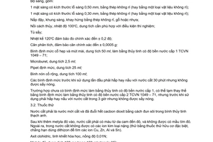 Tiêu chuẩn Việt Nam TCVN 1046:1971 về Thủy tinh - Phương pháp xác định độ bền nước do Ủy ban Khoa học và Kỹ thuật Nhà nước ban hành