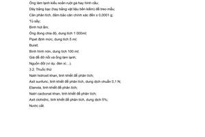 Tiêu chuẩn Việt Nam TCVN 1047:1971 về Thủy tinh - Phương pháp xác định độ bền kiềm do Ủy ban Khoa học và Kỹ thuật Nhà nước ban hành