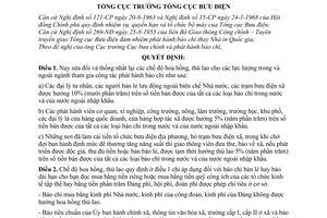 Quyết định 1099-QĐ sửa đổi chế độ hoa hồng, thù lao trong công tác phát hành báo chí