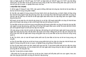 Thông tư liên bộ 07-LB/TT quản lý thu chi nhà trẻ cơ quan xí nghiệp Nhà nước