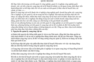 Chỉ thị 124-TTg quản lý cung ứng vật tư kỹ thuật xí nghiệp công nghiệp quốc doanh