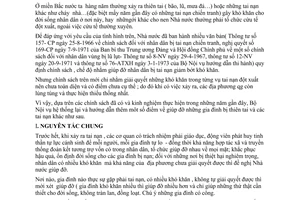 Thông tư 05-NV giúp đỡ nhân dân bị thiên tai, tai nạn khác