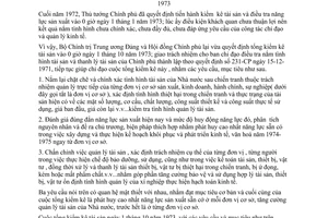 Chỉ thị 178-TTg tiến hành tổng kiểm kê tài sản