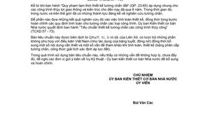 Thông tư 261-UB/KTh Tiêu chuẩn thiết kế tường chắn các công trình thủy công 2015