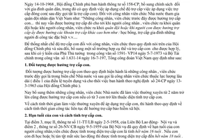 Thông tư 17-TT3b sửa đổi chế độ trợ cấp đông con