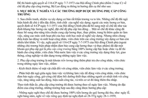 Thông tư 11-LĐ/TT hướng dẫn chế độ phụ cấp công trường