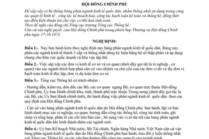 Nghị định 37-CP bảng phân ngành kinh tế quốc dân